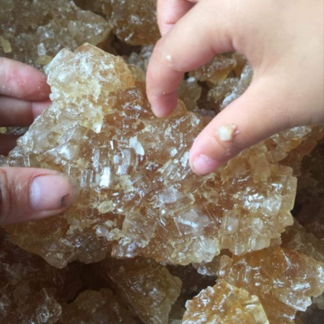 1kg đường phèn nâu Nghệ An kết tinh tự nhiên từ mật mía k tẩy