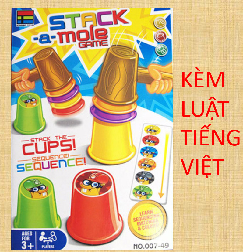 [HCM]TRÒ CHƠI STACK A MOLE GAME - ĐẬP CHUỘT CHŨI