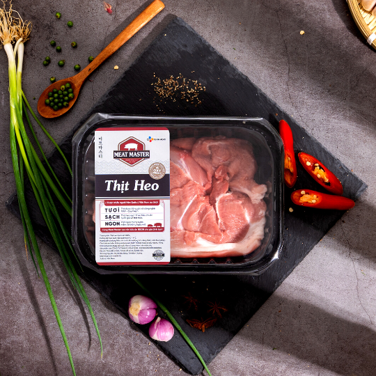 Thịt vai heo Meat Master ( 400G ) - Thịt heo mát ngon, mềm mọng, ngọt thịt