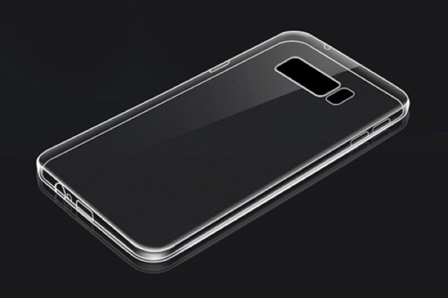 Ốp Silicon trong Suốt Sam sung Note 8 loại sịn, chất dày dặn