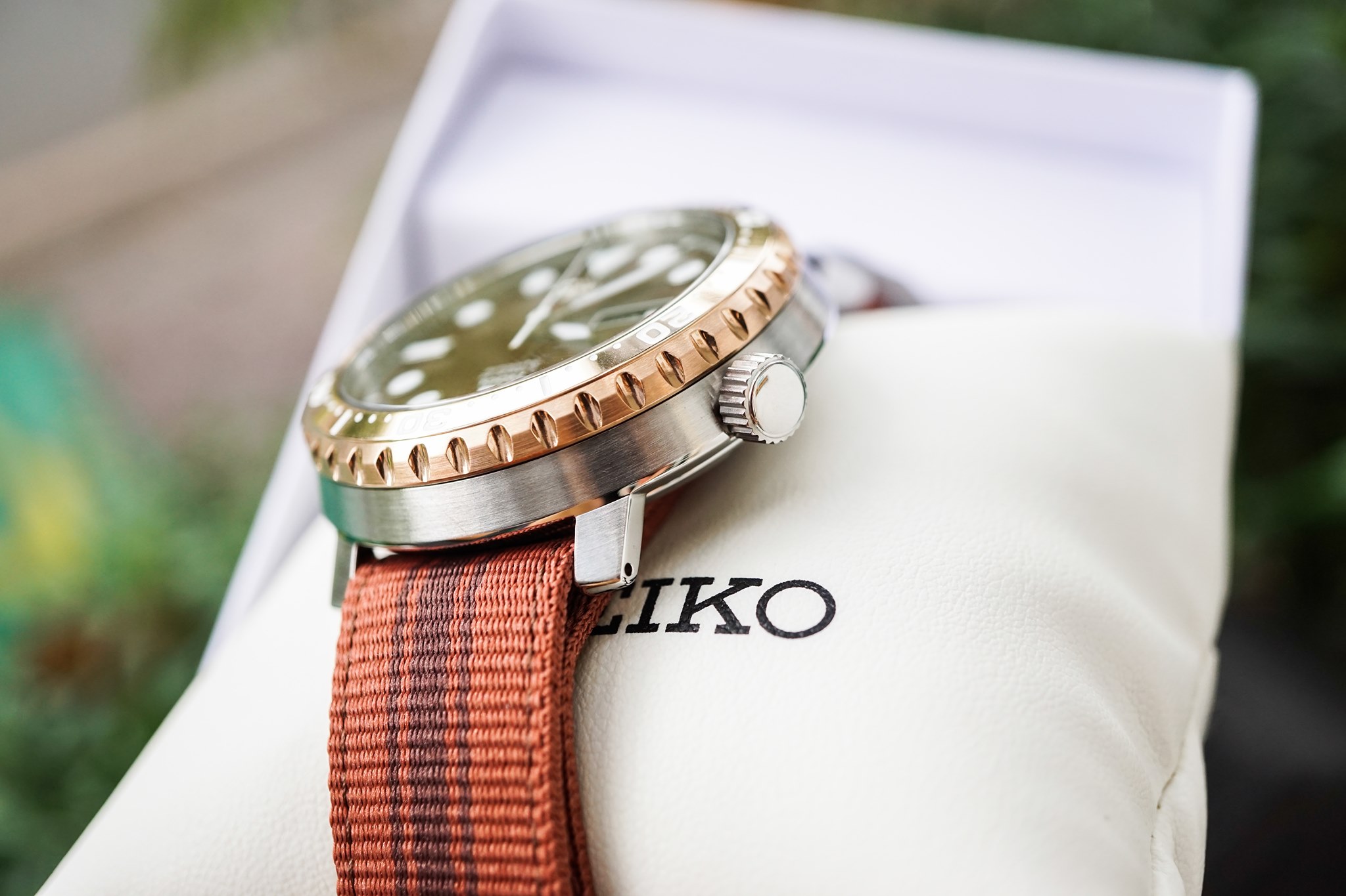 Đồng hồ nam SEIKO 5 Automatic Sport SRPC68K1 (nằm trong bộ sưu tập Bottle Cap của Seiko)