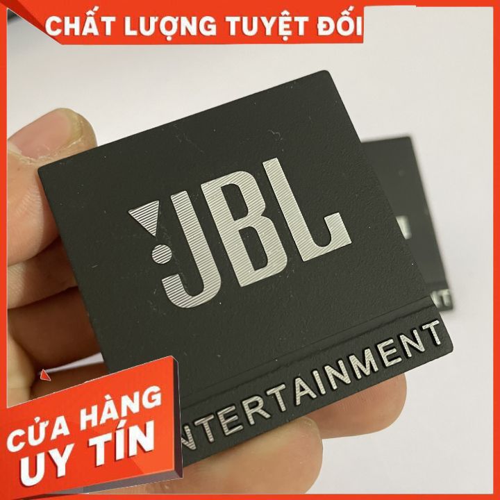 Tem dán thùng loa logo loa JBL.: Giá 1 đôi