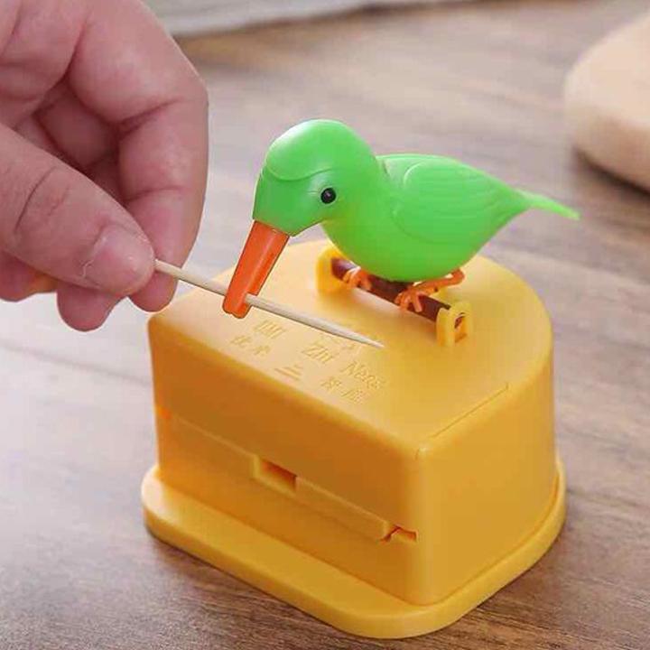 Hộp Tăm Chim Gắp Tăm