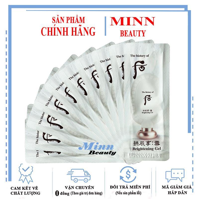 Combo 10 Sample Tẩy Tế Bào Chết Sáng Da The History Of Whoo Brightening Peeling Gel 1ml x 10