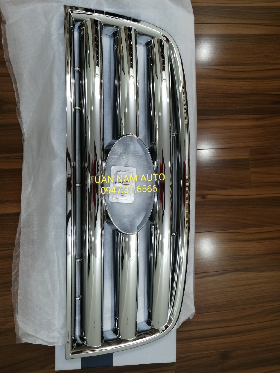 ỐP MẶT GA LĂNG CA LĂNG MA CRÔM MIGHTY 110S, E-MIGHTY NHẬP (HÀNG KOREA)