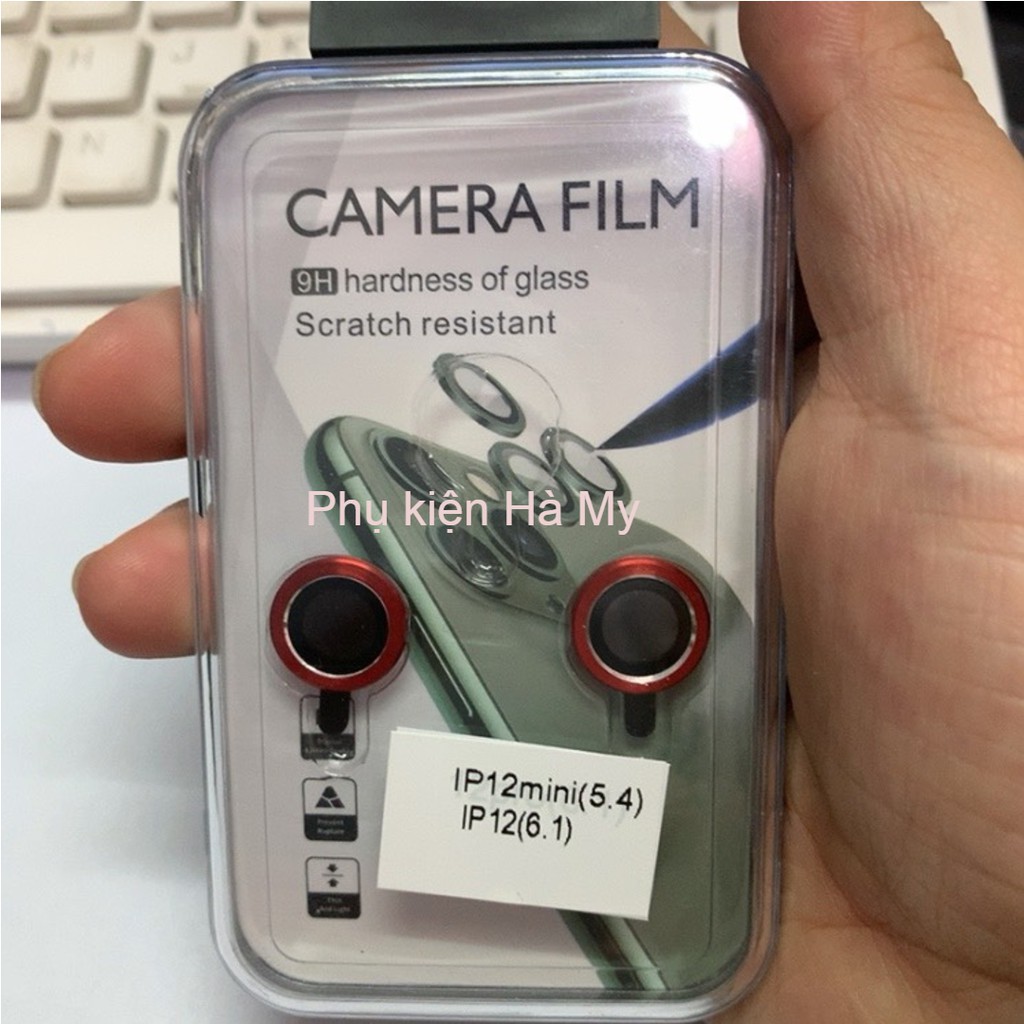 [VÒNG CAMERA 12] Cường Lực Camera - Bảo Vệ Camera IPhone 12 Pro Max, 12, 12PRO, 12Mini HÀNG FULLBOX