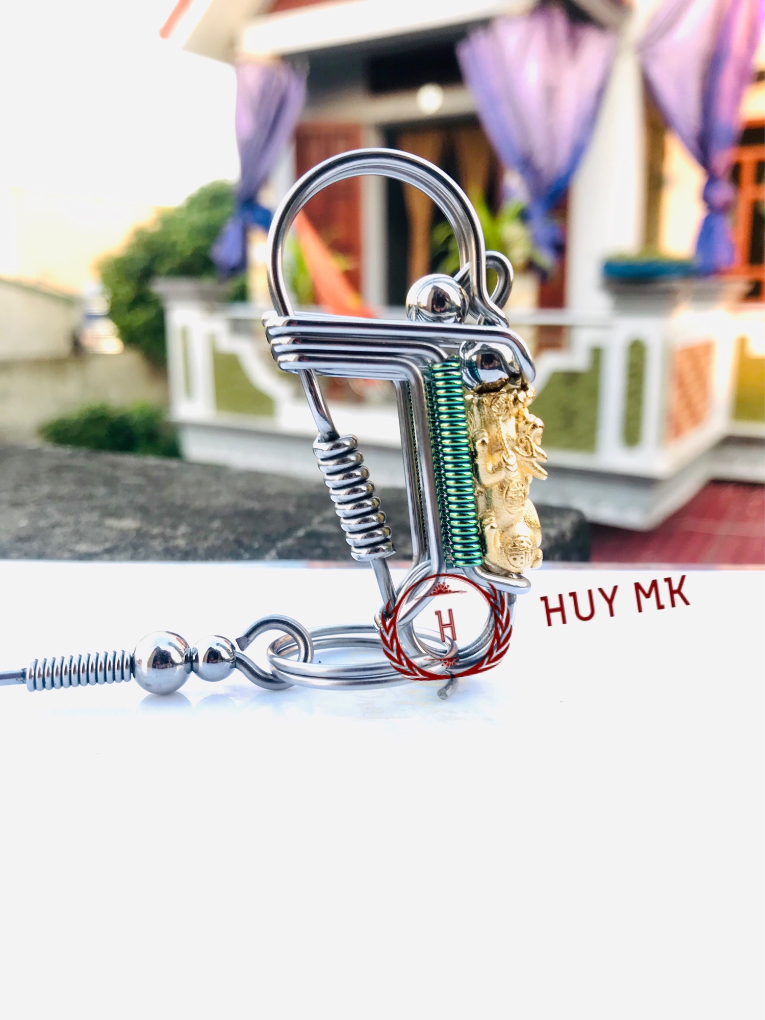 Móc khoá thủ công tỳ hưu cao cấp