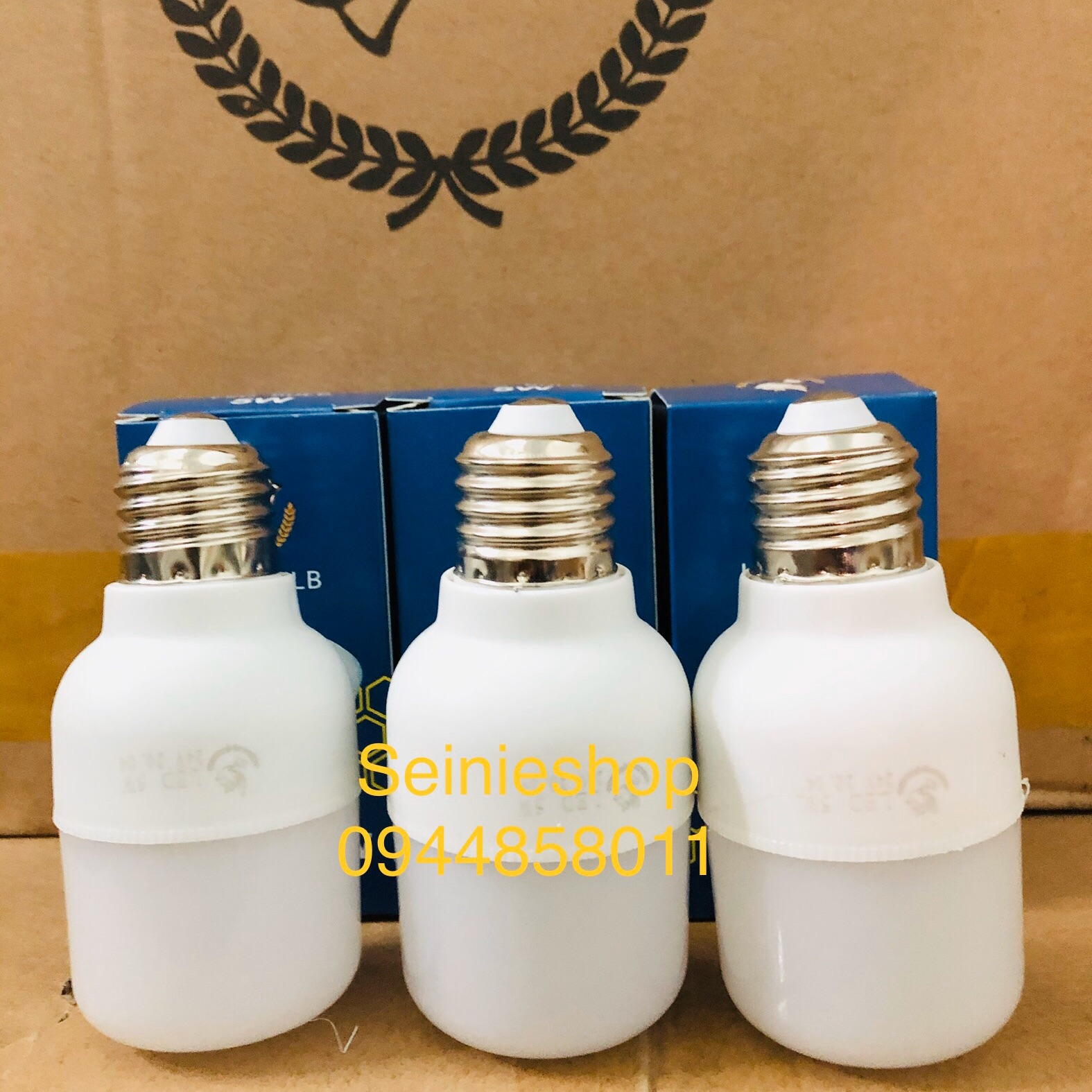 Combo 3 bóng đèn led 5W siêu sáng