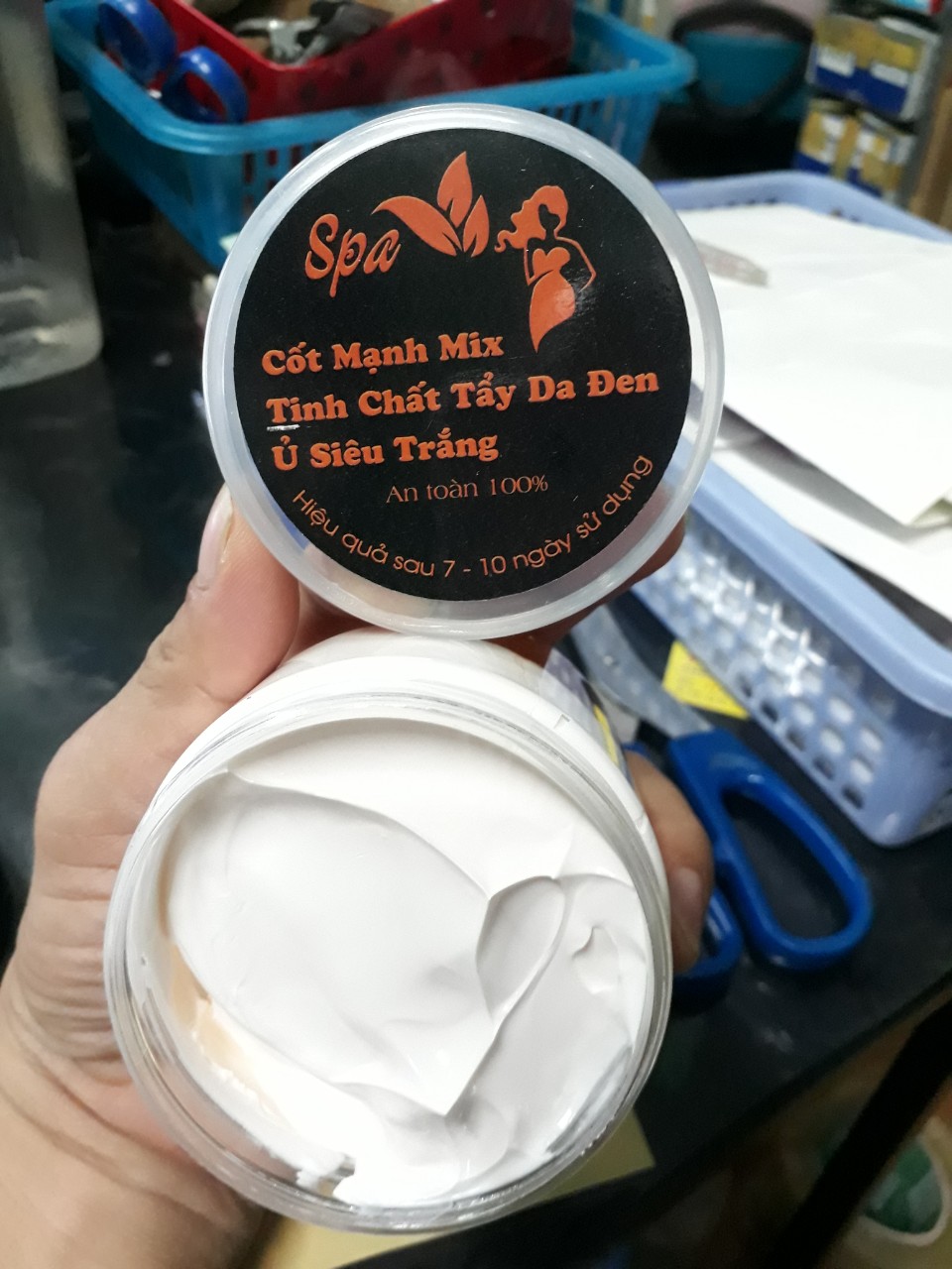 Kem cốt ủ mạnh spa