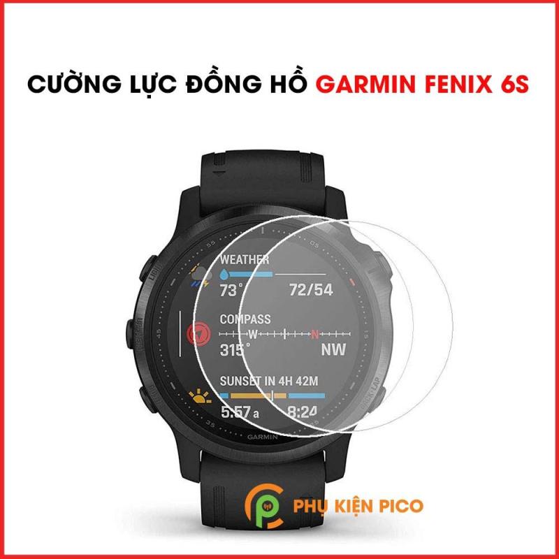 Cường lực Fenix 6s - Cường lực đồng hồ Garmin Fenix 6s full keo chống xước màn hình