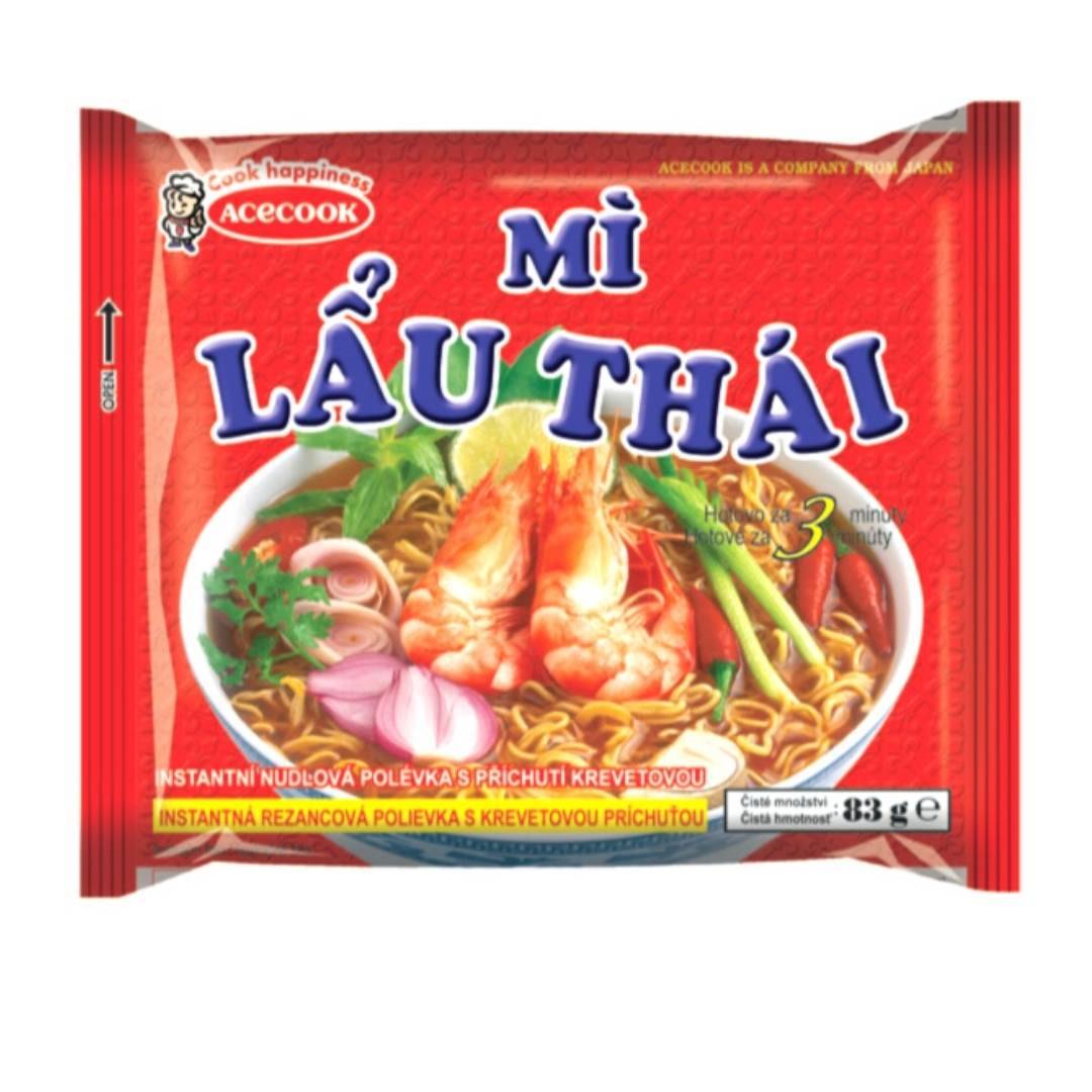 Mì Lẩu Thái Tôm Chua Cay- 80g/30 gói