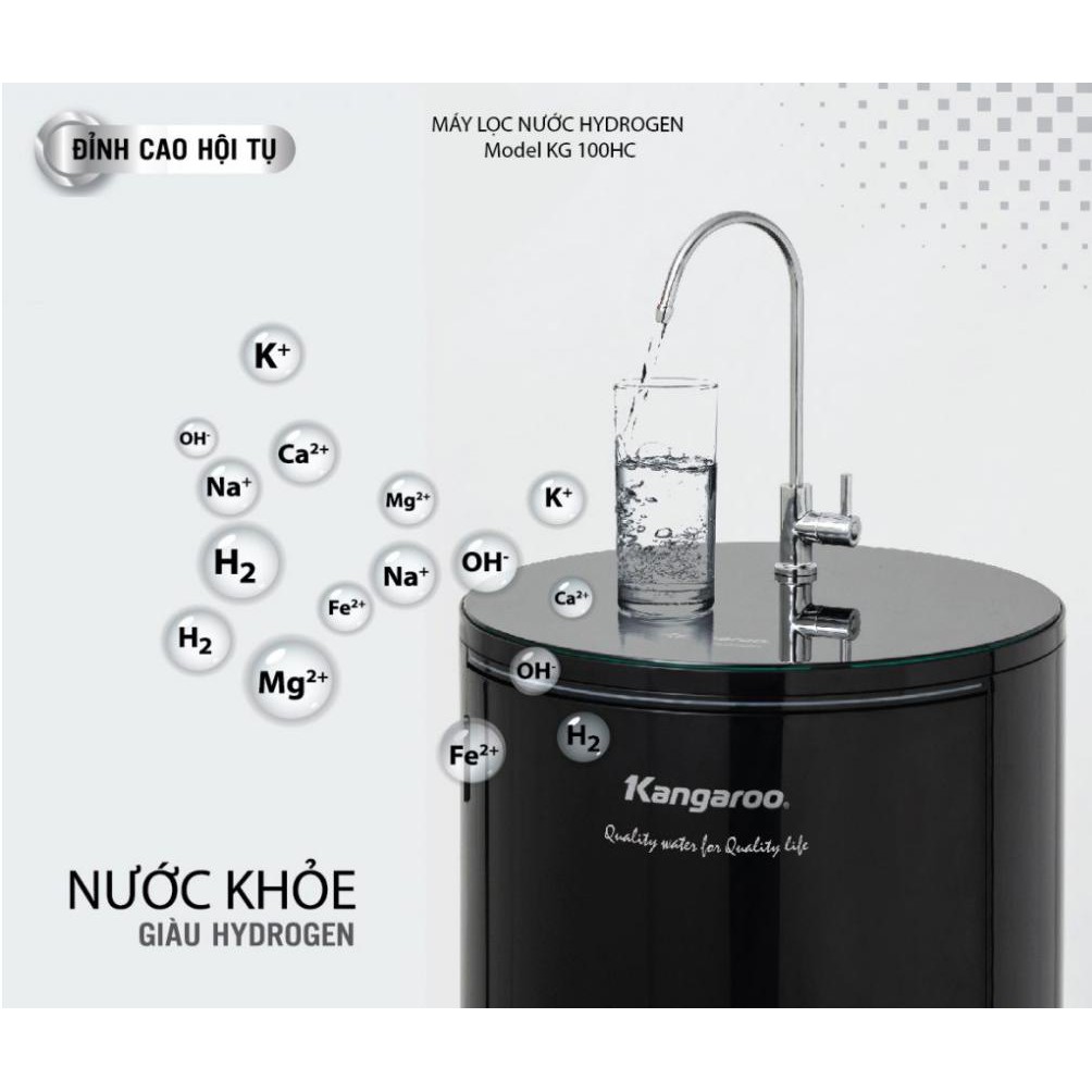 [Trả góp 0%]Máy lọc nước Kangaroo KG100HC 10 lõi