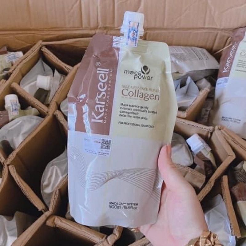 Dầu Hấp Tóc Siêu Mềm Mượt Krasel 500 ML