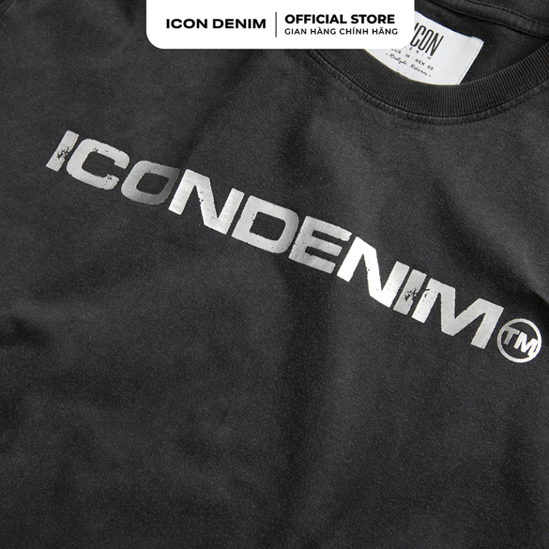 ICON DENIM - Áo Thun Nam Wash TM