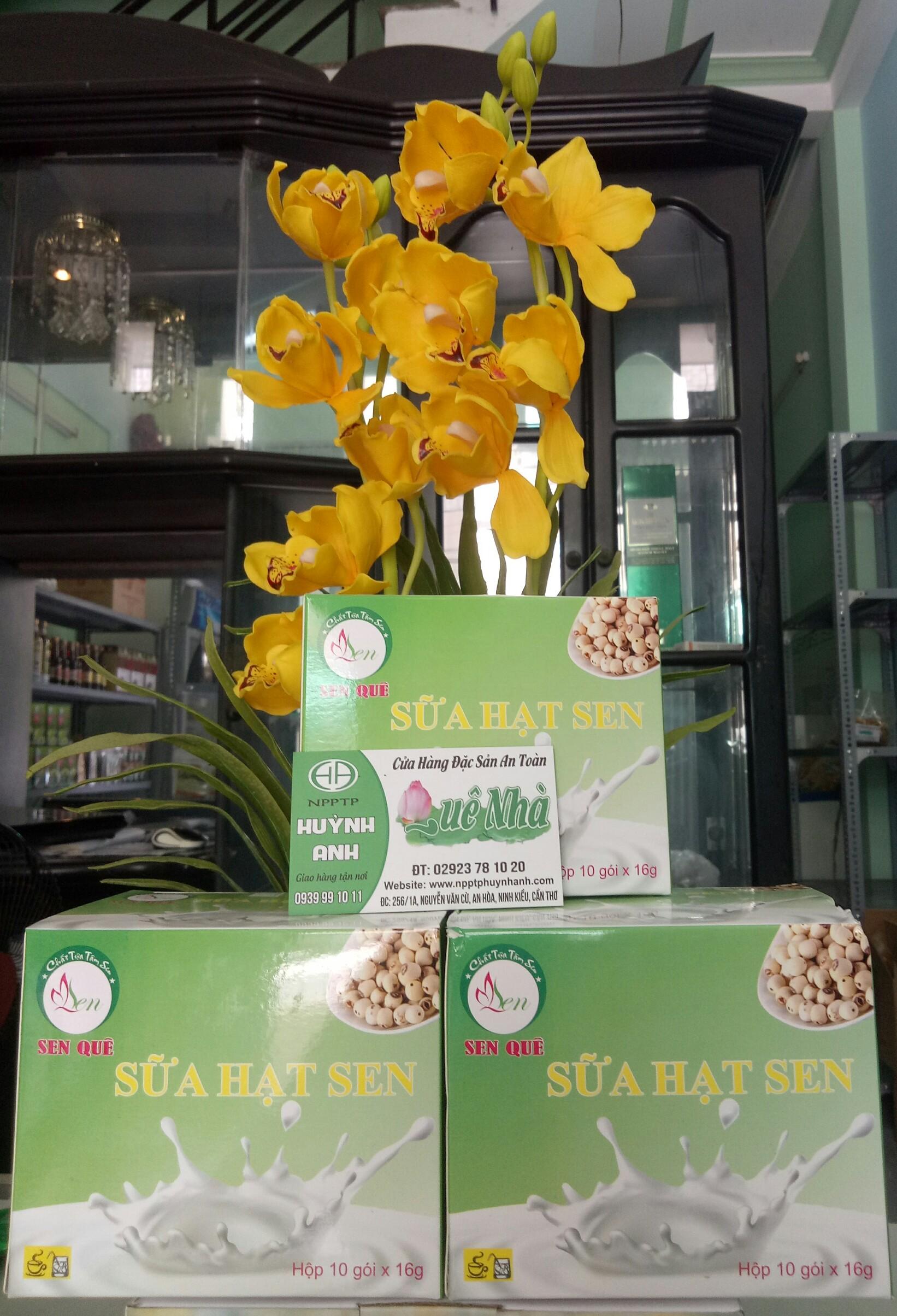 BỘT HẠT SEN - SỮA HẠT SEN - ĐỒNG THÁP
