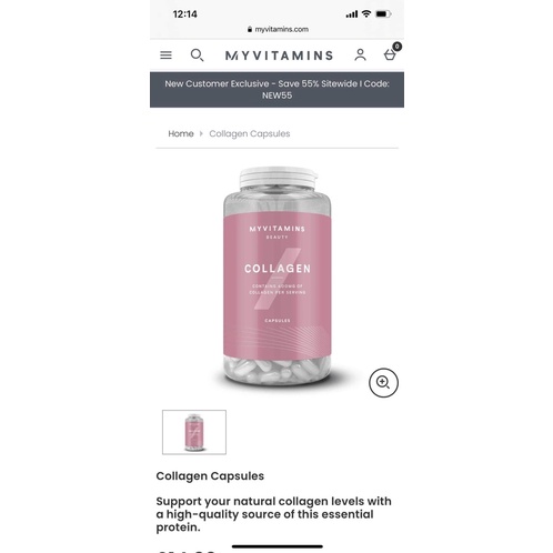 Viên Uống Collagen Thủy Phân - Retinol Myvitamins