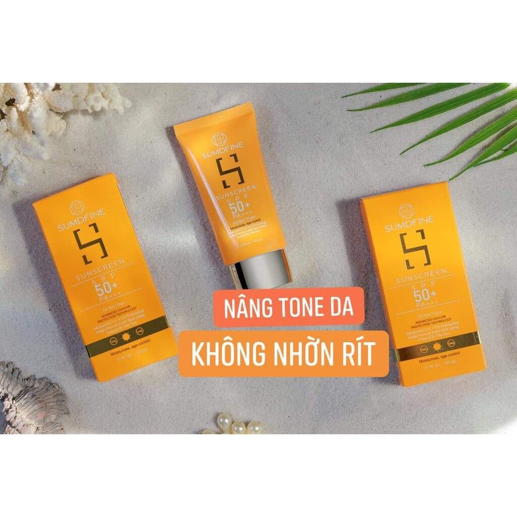 Kem Chống Nắng Sumdfine Sunscreen SPF 50+, PA +++
