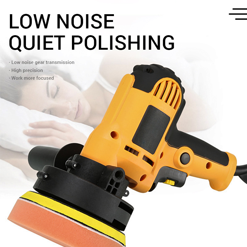Máy Đánh Bóng Xe Điện 220V Máy Đánh Bóng Ô Tô, Có Thể Điều Chỉnh Tốc Độ Chà Nhám Tẩy Lông Công Cụ