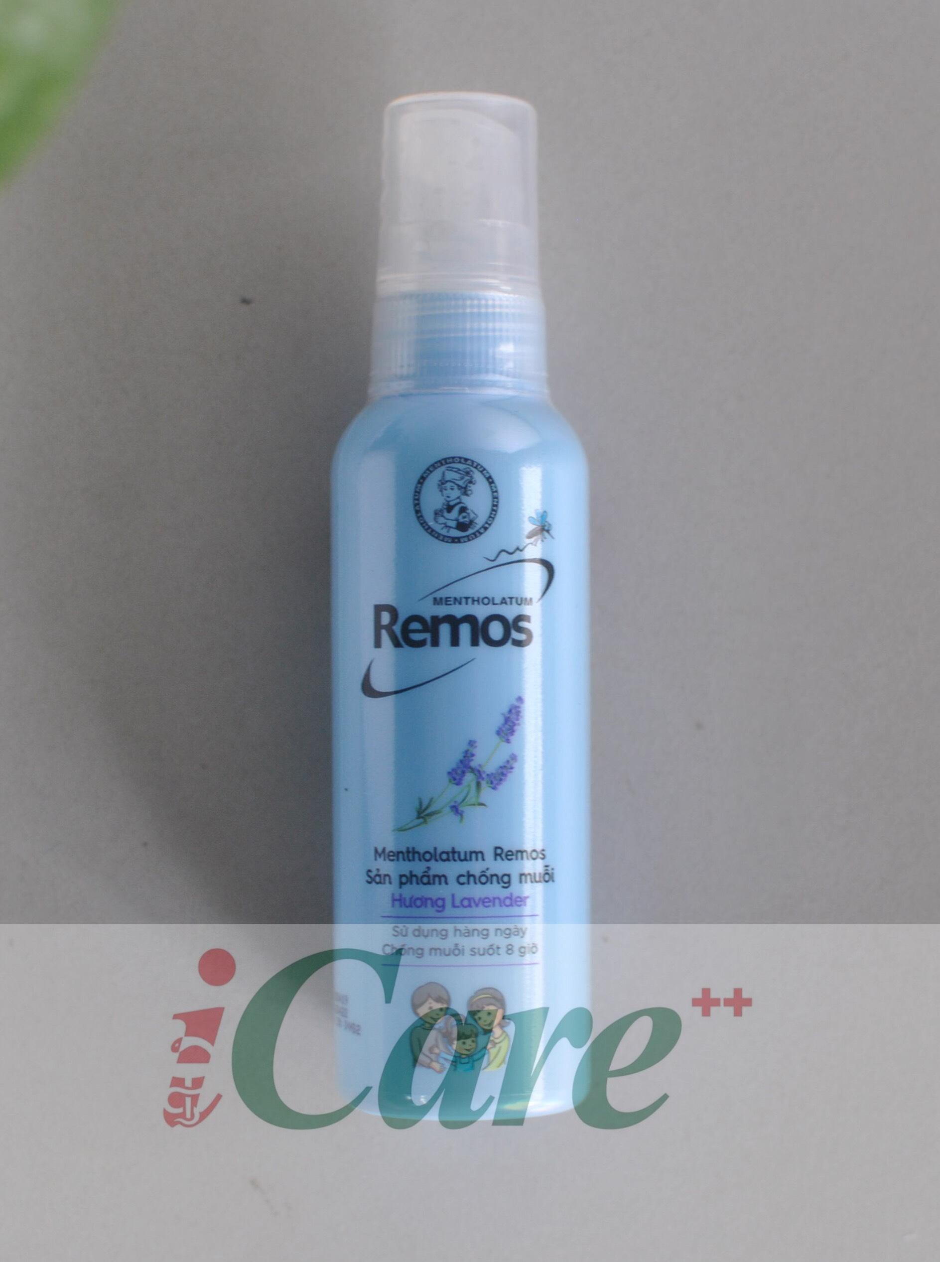 XỊT CHỐNG MUỖI, CÔN TRÙNG ĐỐT- REMOS 60ml