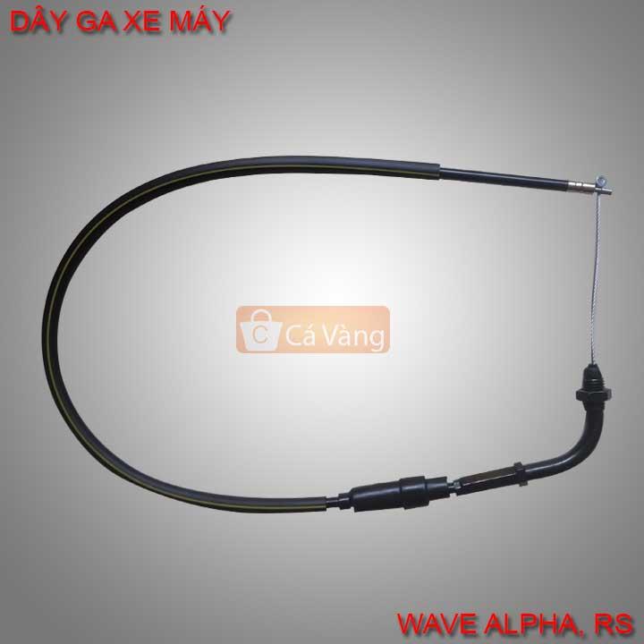 Dây Ga gắn xe máy WAVE ALPHA, RS