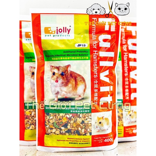 Thức Ăn Hamster Fullvit Jolly 400G