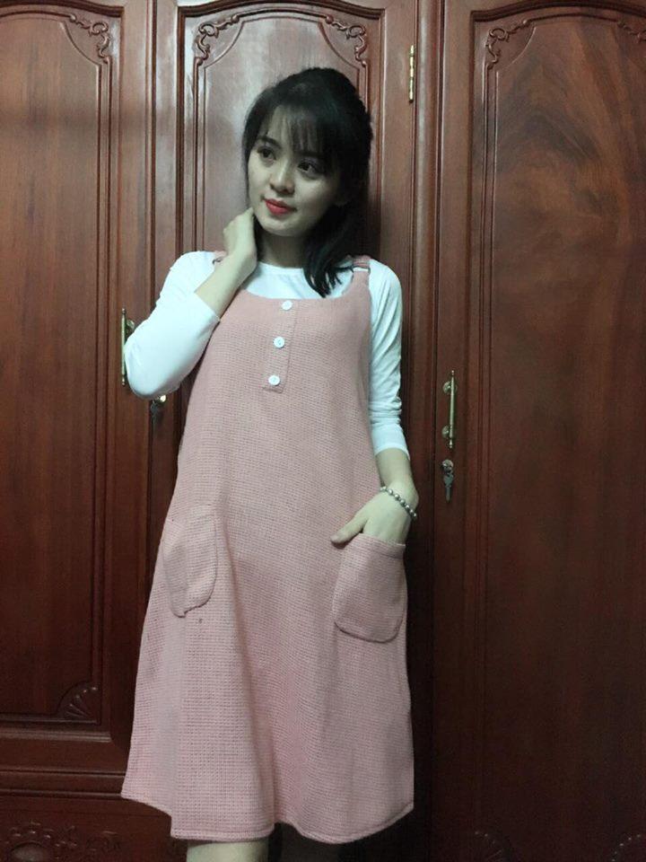 Yếm Bầu Dạ hai dây Thu Đông
