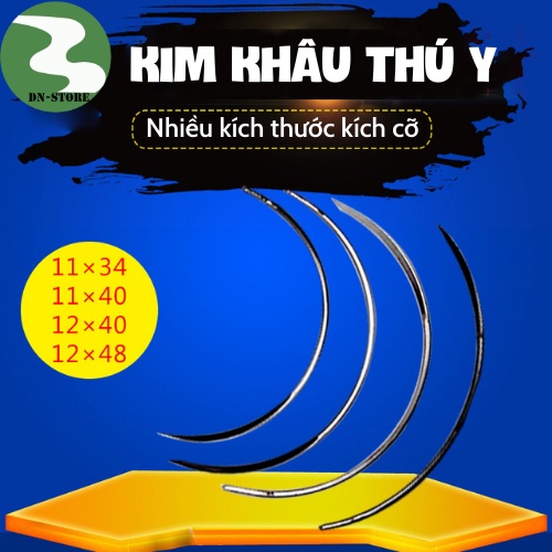 Kim cong khâu thú y khâu da