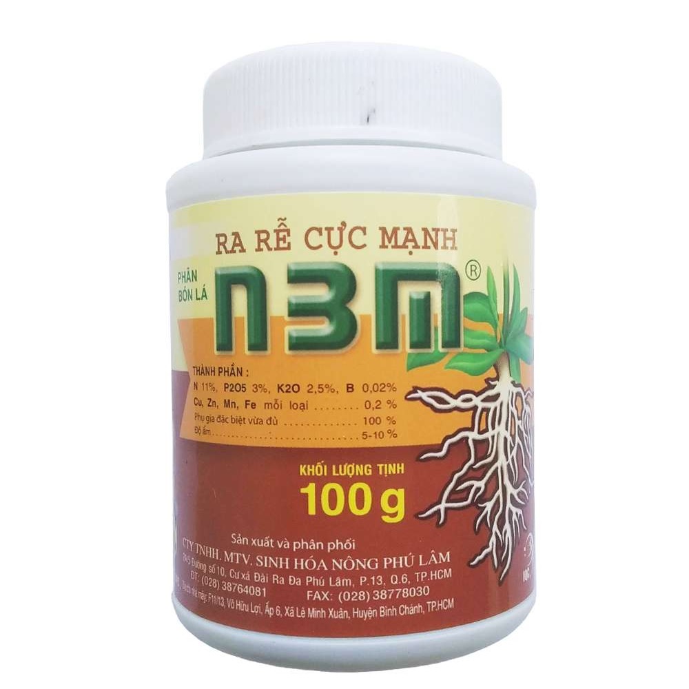 Phân bón lá - kích thích ra rễ cực mạnh - n3m hủ 100 gr