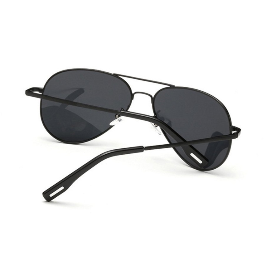[Hcm]Fashionable Aviator-Style Sunglasses Ncb101 (Black)