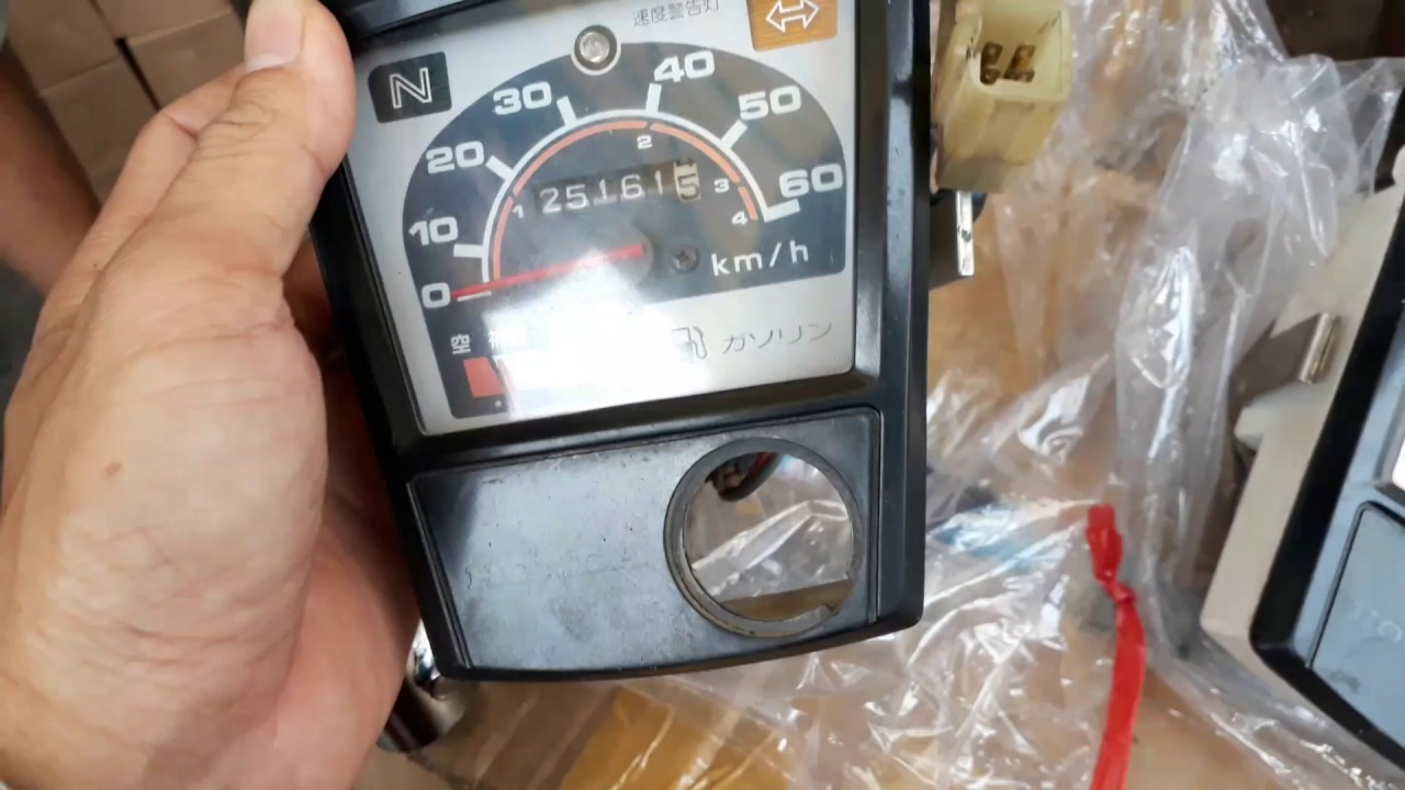 Đồng hồ tốc độ xe CUB 82 trọn bộ A448