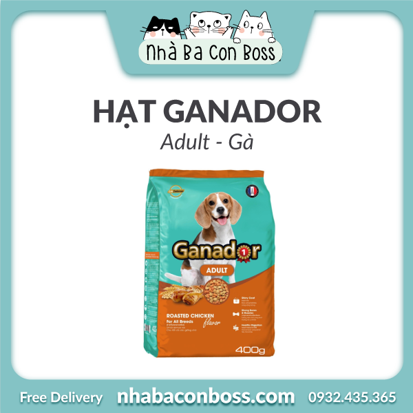 [400g] Hạt Ganador Adult Cho Chó