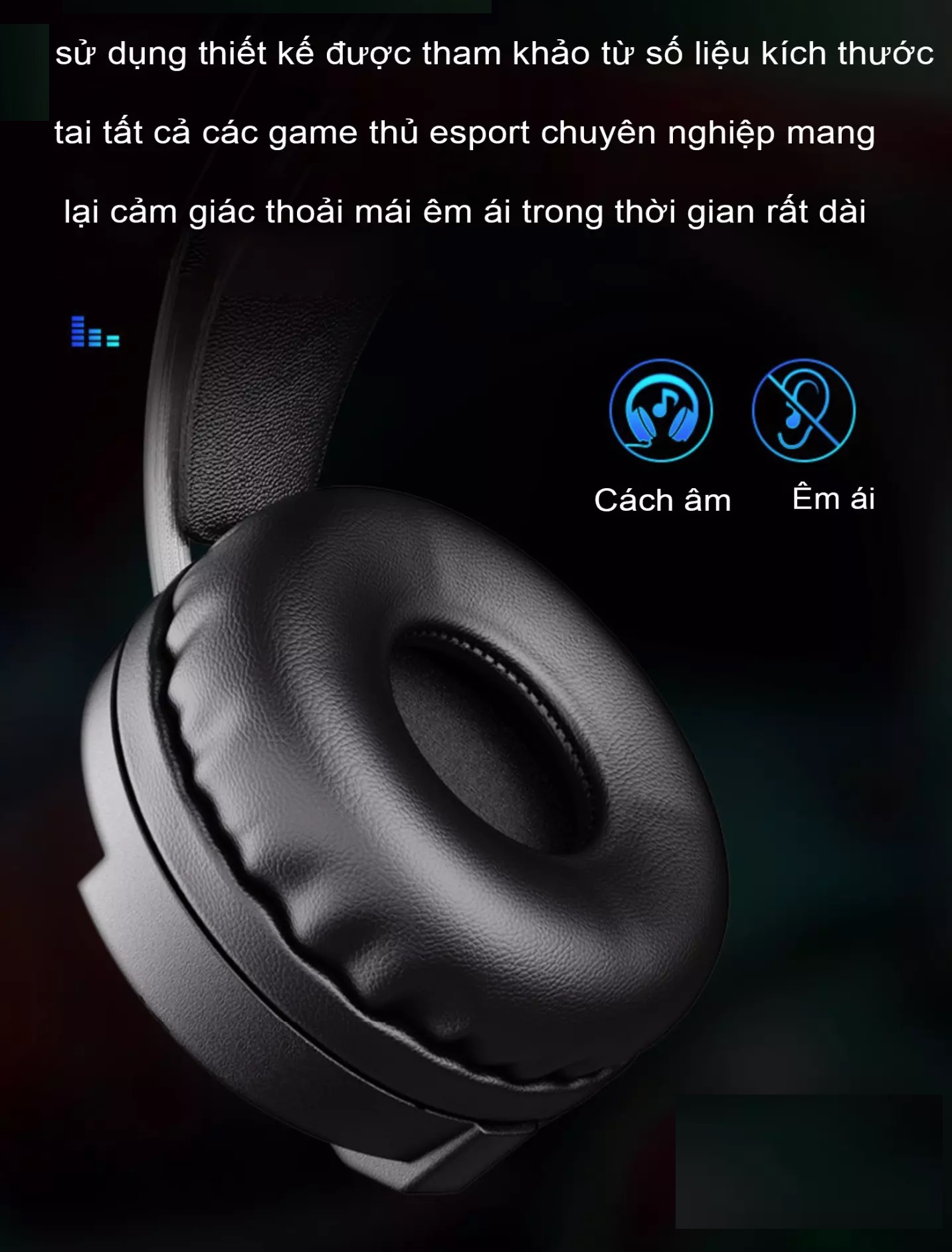 Tai nghe chụp tai không dây Hoco Model W25