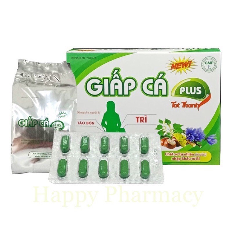 Viên Giấp Cá Tất Thành (hộp 30viên)