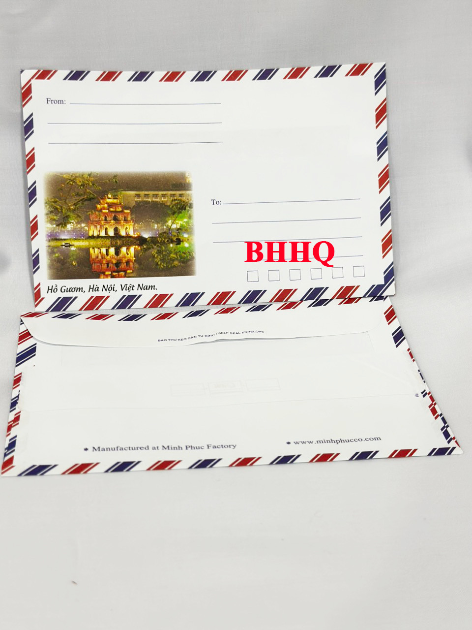 20 cái bao thư sọc có keo MINH PHÚC.