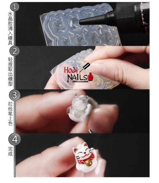 Gel làm khuôn Phụ kiện Nail