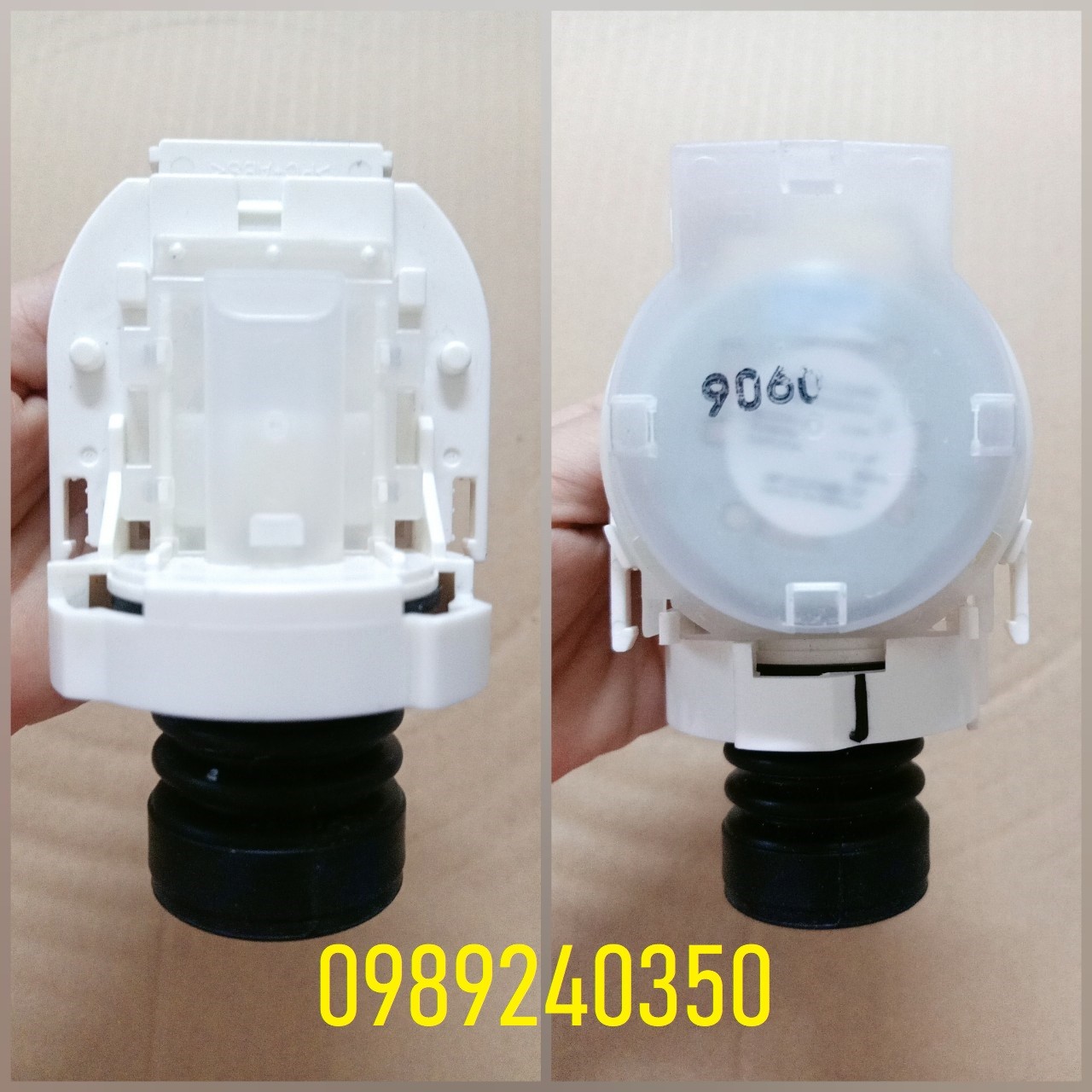 Van xả nước máy giặt LG inverter có nấm cao su hàng mới chính hãng