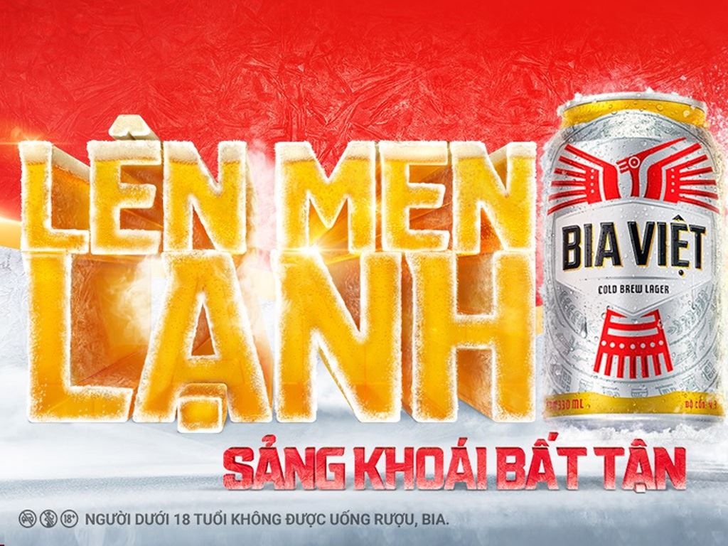 THÙNG 12 LON BIA VIỆT x 330ML