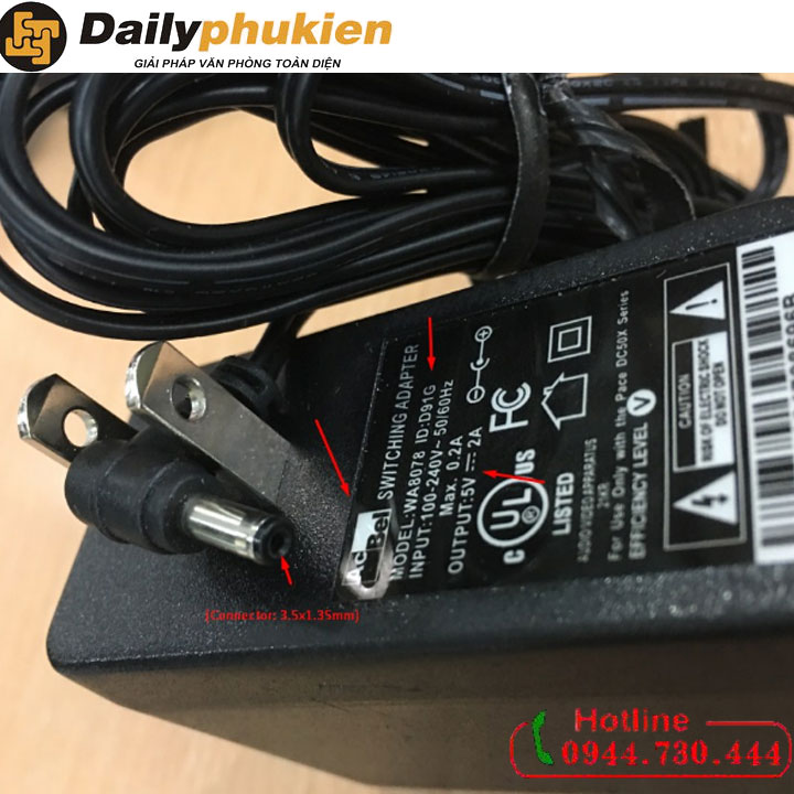 Sạc pin máy quẹt thẻ Ingenico Move/2500