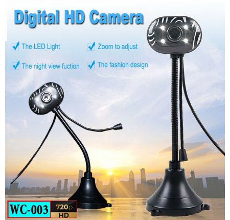 Webcam có mic học online WC-003