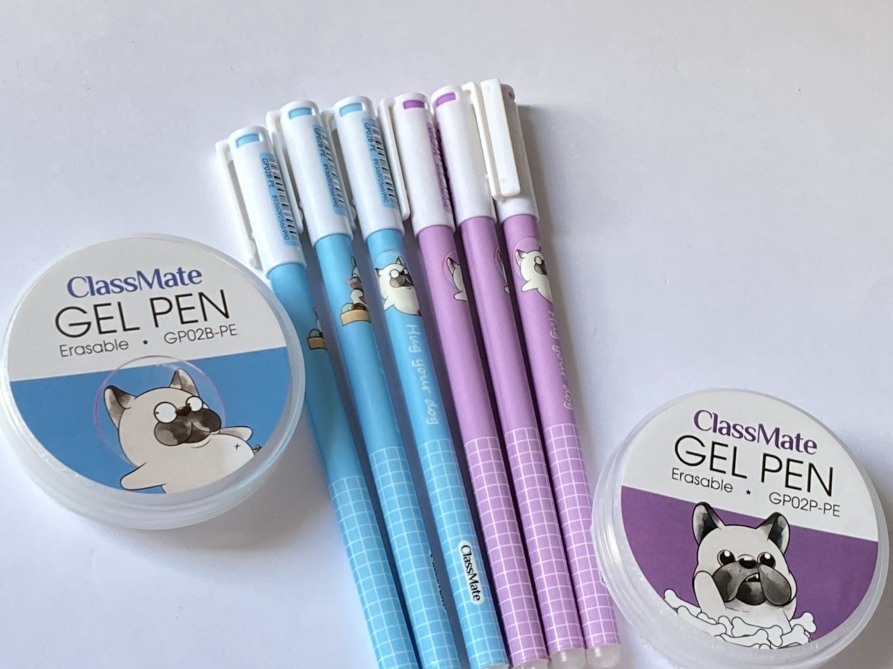 [HCM]Bút gel xóa được Classmate GP02-PE 0.5mm (hôp 20 cây hoặc lẻ 4 cây 2màu)
