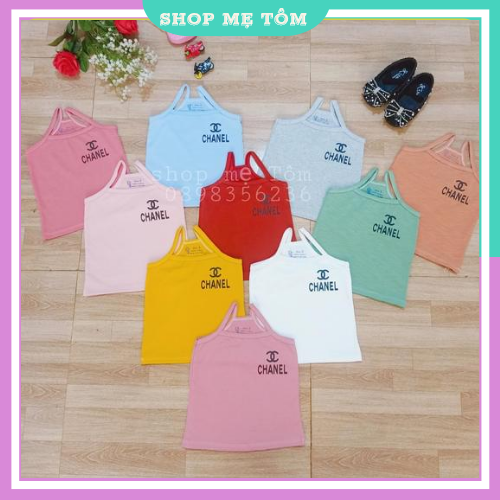 Áo hai dây điệu đà cho bé gái