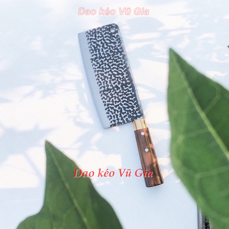 Dao chặt nhà bếp đầu long nhíp ô tô vân kiểu