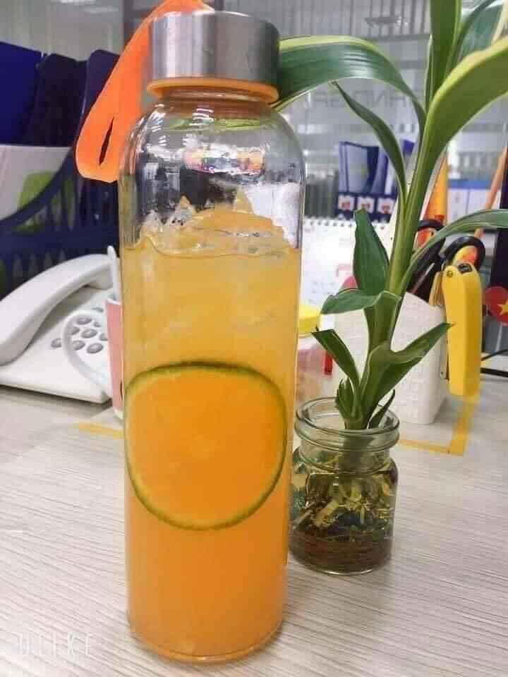 COMBO 5 BÌNH DETOX LOẠI DÀY THUỶ TINH 500ml