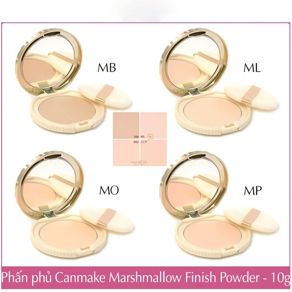 (Mẫu Mới) Phấn Phủ CANMAKE Marshmallow Finish Powder Nhật Bản