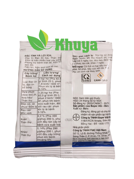 Thuốc trừ bệnh cây Flint Pro 648WG 100gr chính hãng Bayer