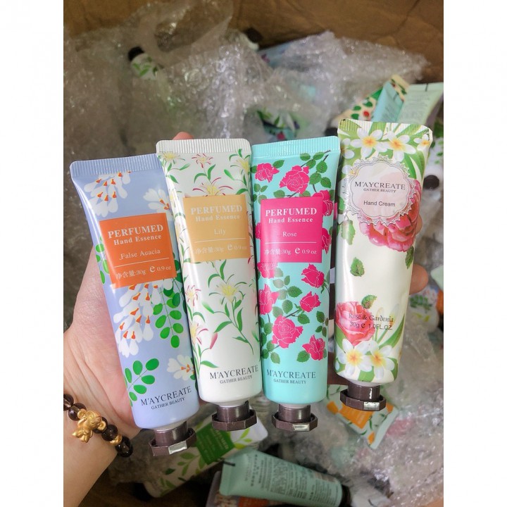 [COMBO 3 TUÝP] Kem Dưỡng Da Tay Mini Maycreate Chính Hãng