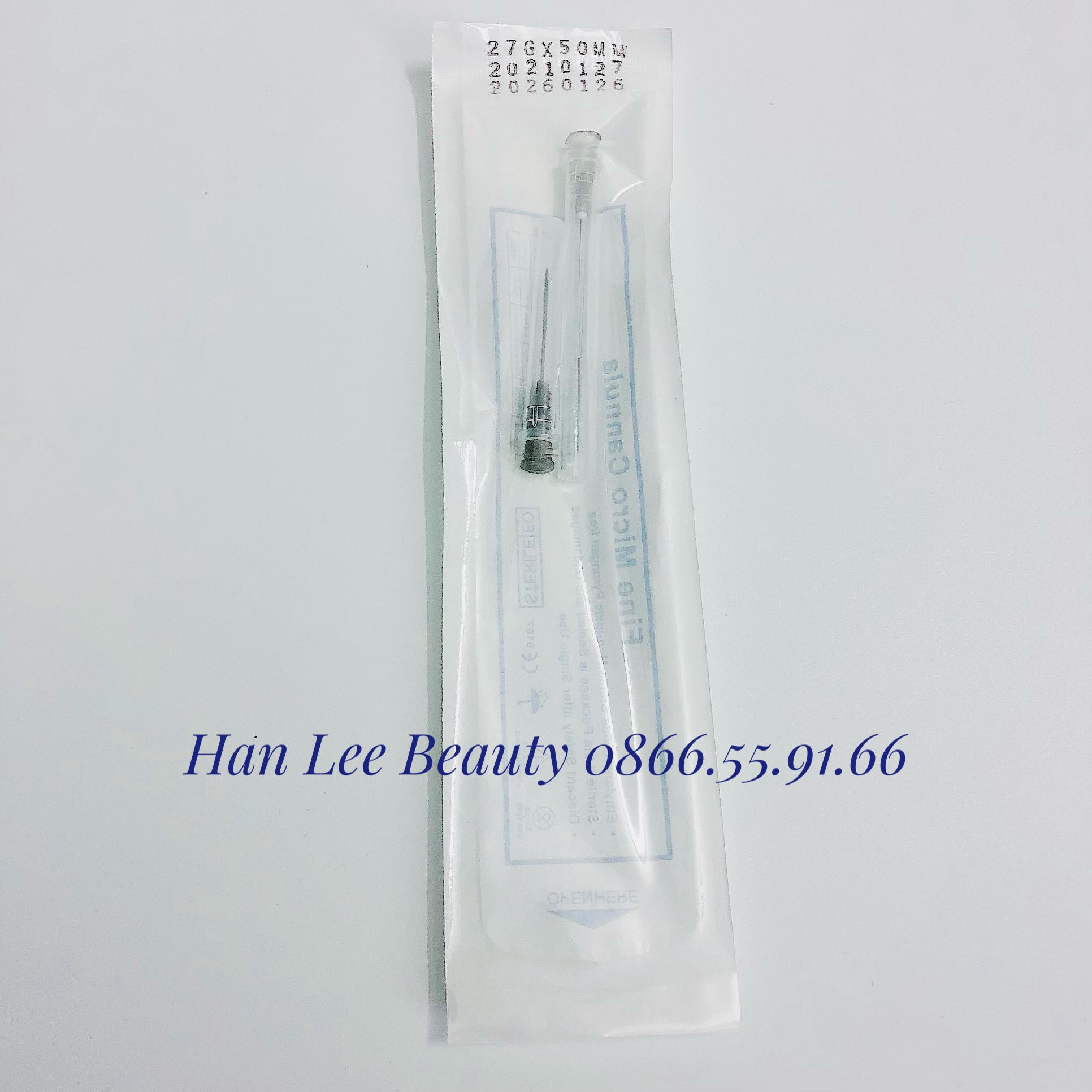 Kim Cannula Đầu Tù Các Size 16-22-23-25-27