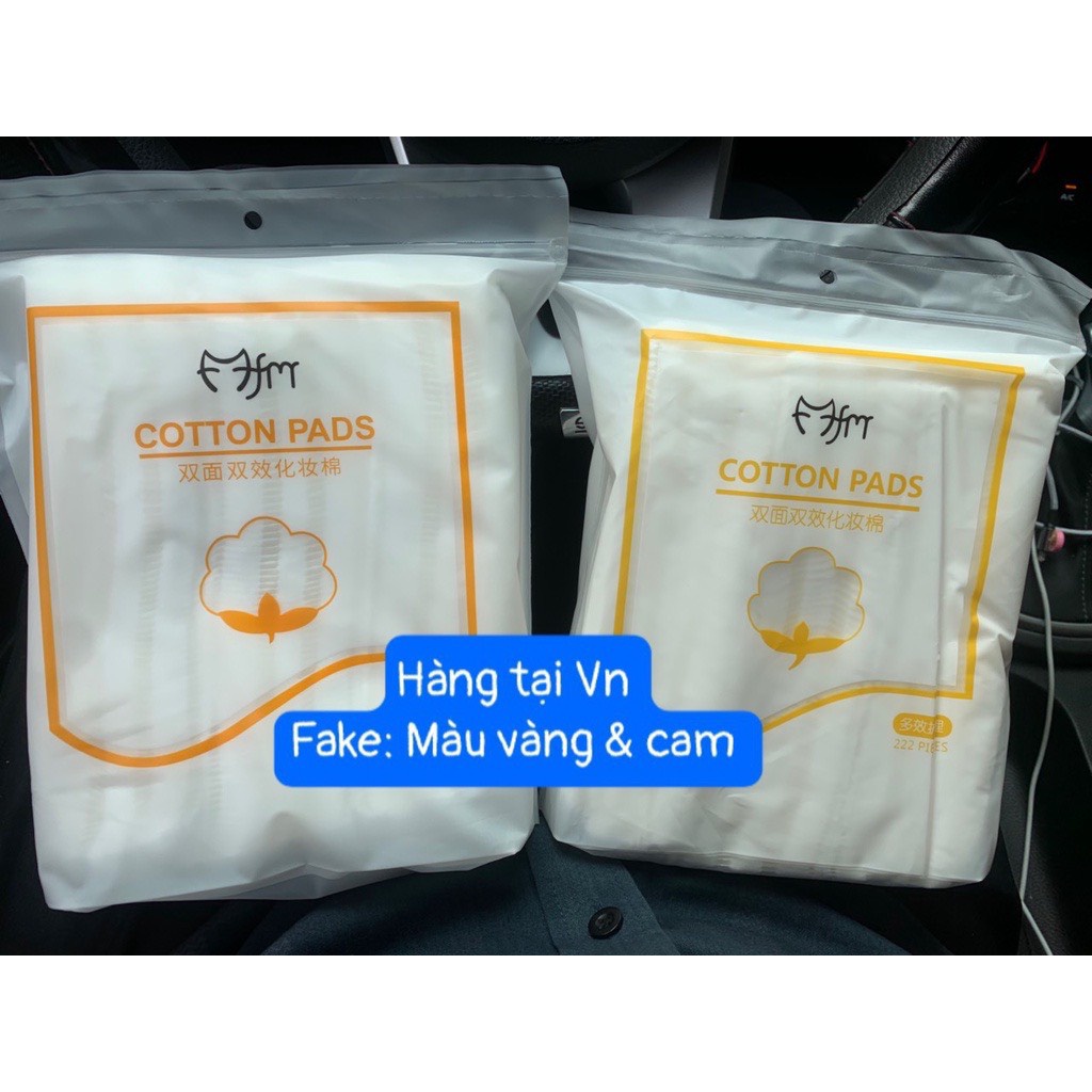Bông tẩy trang 222 miếng lameila btt222