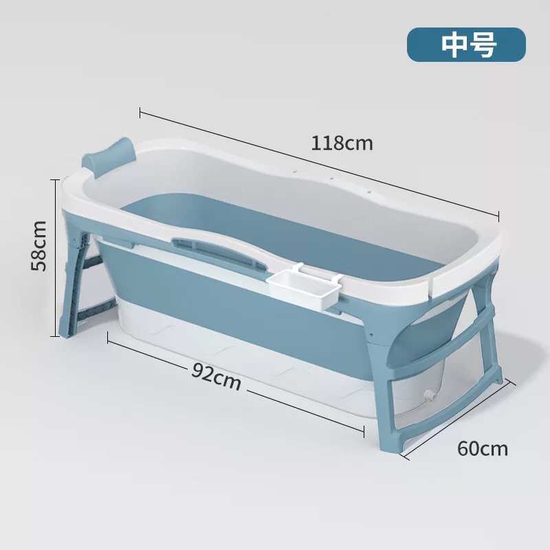 Bồn tắm silicon gấp gọn thông minh