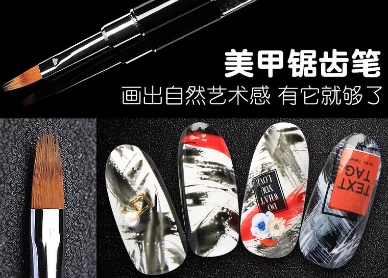 Cọ Ombre kéo Nail - sinailmi